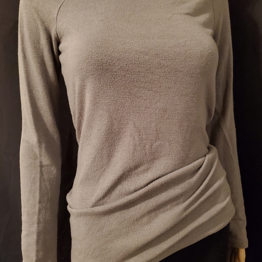 Twenty One Brand Slouched Neck Grey Sweater